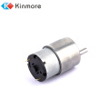 10rpm 12v high torque low rpm dc brushed gear motor supplied by Kinmore motor